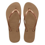 Ojotas Havaianas Mujer Slim Plataforma 