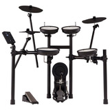 Bateria Eletrônica Digital Roland Td-07kv Td07 Kv Compacta Cor Preto