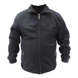 Campera Hombre Doble Polar Invierno Trekking Running Buzo 