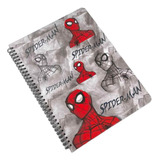 Caderno Colegial 1 Matéria Capa Dura 80 Fls Spider Man
