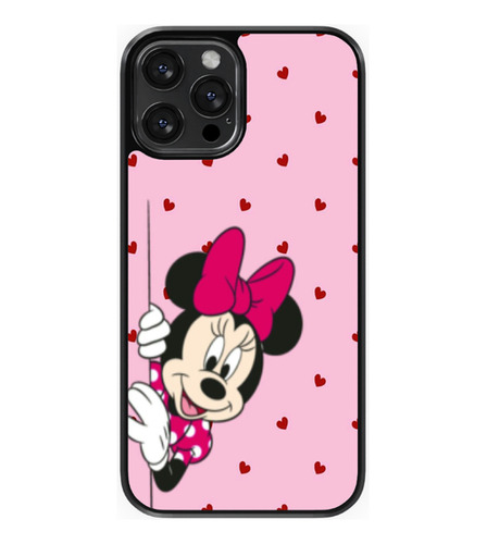 Funda Diseño Para Samsung  Minnie Mousse Rosa #1