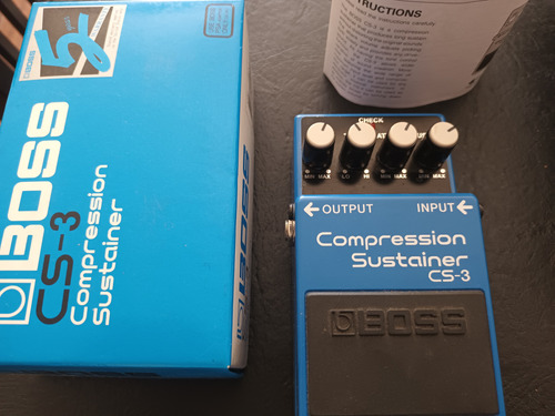 Pedal Boss Compression Susteiner Cs3  