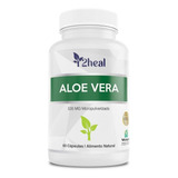 2heal - Aloe Vera Micropulverizado, 535mg 60 Caps