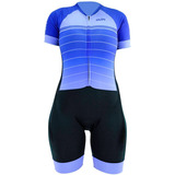 Macaquinho De Ciclismo Hupi Celeste Azul