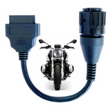 Adaptador Obd Para Motocicletas Bmw De 10 Pines