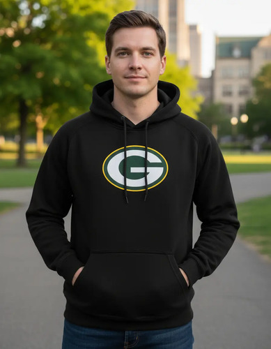Sudadera Green Bay Packers Nfl Personaliza Nombre Y # | Meses sin interés