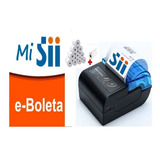 Impresora Boleta Sii + App Gratis + Rollos 58 Mm + Tutorial