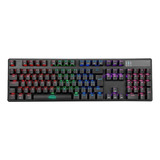 Teclado Cybertronic Content Blue Usb2.0 Cor De Teclado Preto Idioma Português Brasil