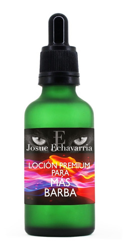Locion Premium Crecimiento De Barba Josue Echavarria 50 Ml