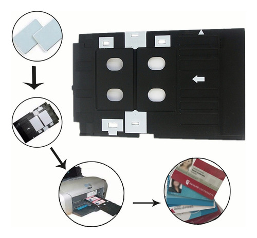 Bandeja Para Crendeciales De Pvc Impresora Epson T50 L800