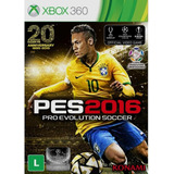 Pes 2016 Pro Evolution Xbox 360 Midia Física Original X360