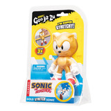 Goo Jit Zu Sonic Stretch Gold The Hedgehog Stretch Heroes