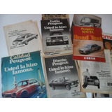 Lote 18 Publicidad Revista Peugeot 504 Antiguo No Folleto