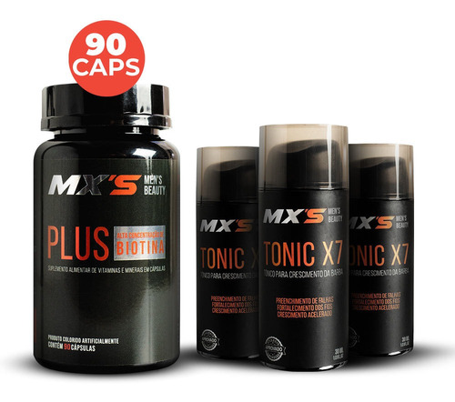 Kit 90 Dias - Biotina Maximus Plus® + Blend Tonic X7® - Para