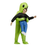 Traje Disfraz Inflable Alien Mujer Hombre Halloween Navideño