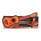 Guitarra Ukelele Musical Infantil Juguete Simil Madera 