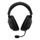 Auriculares Gamer Pc Logitech Pro X Negro Con Microfono