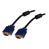 Cable Vga 10 Metros, Cobre Puro, Grueso De Alta Calidad 