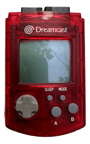 Memory Card Vmu Dreamcast Red Roja Original