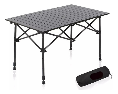 Mesa Plegable Para Camping Portatil De Aluminio Exteriores