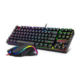 Redragon K552-rgb-ba - Teclado Mecánico Para Juegos Y Ratón