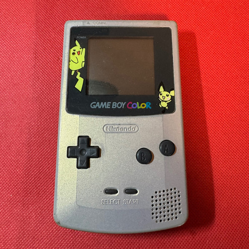 Consola Nintendo Game Boy Color Pokémon Gold And Silver Gbc