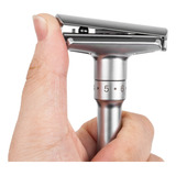 Barbeador Safety Razor Tradicional Shaving Ajustável Premium