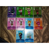 Lote 10 Tarjetas Amiibo Animal Crossing Serie 4 Originales