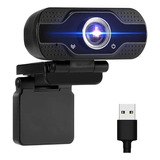  Cámara Web Usb Full Hd 1080p De Micrófono Y Enfoque Automát