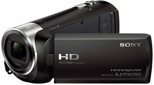 Filmadora Sony Cx240 Hdmi Limpa Live Youtuber 1080p Full Hd