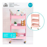 We R A La Cart Storage Cart Pink | Carrito Organizador Rueda