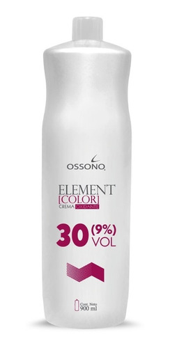 Crema Oxidante Ossono Element Color Vol 30 X900 Ml