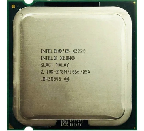 Procesador Intel Xeon X3220 4 Núcleos/2,4ghz/8mb/lga775