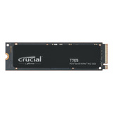 Ssd Crucial 4tb T705 Gen5 Nmve M.2 Pci Express 5.0 X4 Até 14.100 Mb/s Leitura Até 12.600 Mbps Gravação Ct4000t705ssd3