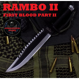 Cuchillo Rambo 2 First Blood 2 Militar Supervivencia Comando