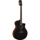 Guitarra Electro Acústica Yamaha Apx600m Sb Smoky Black