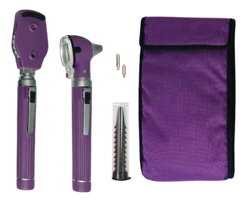 Kit De Organos De Los Sentidos Con Fibra Óptica Morado