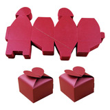 50 Uds. Cajas De Regalo Para El Día De San Valentín Rojo