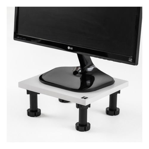 Soporte De Monitor Elevador Escritorio Pc Regulable Eco