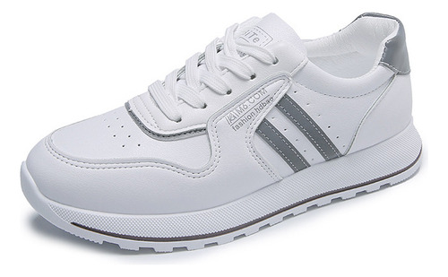 Zapatillas Air Mesh Para Correr Mujer Originales Blancos Q