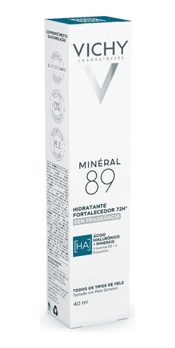 Vichy Minéral 89 Creme Facial 40ml