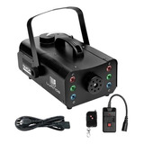 Máquina Fumaça 1200w Led Rgb 2 Controles Festa Balada Dj