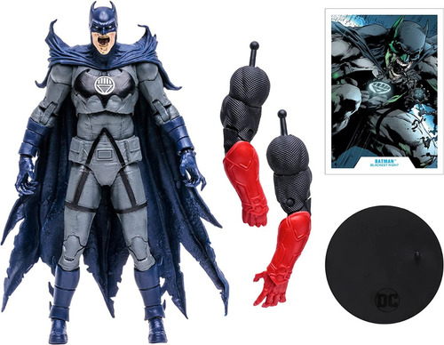 Figura Acción Batman Blackest Night Dc Multiverse Mcfarlane