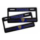 Portaplaca Decorado Pumas Deportivo Auto/camioneta 2 Pzs