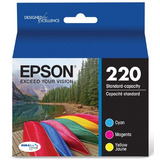 Epson T220520 Cartucho De Tinta Durabrite Ultra Capacidad Co