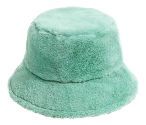 Gorro Pescador Peludo Felpa - Bucket Hat