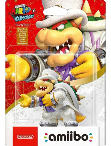 Nintendo Amiibo Bowser (wedding Outfit) S. Mario Odyssey