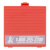Tapas Color Rojo Para Consola Game Boy (dmg)
