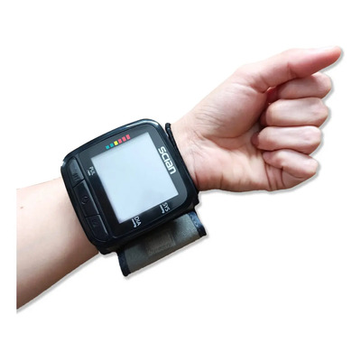 Baumanómetro Digital Scian de Muñeca Automático 90 Memorias Negro | Meses sin interés