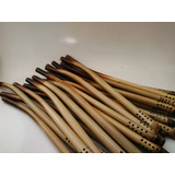 Bombillas De Bambú Primera Calidad,por 10 Unidades